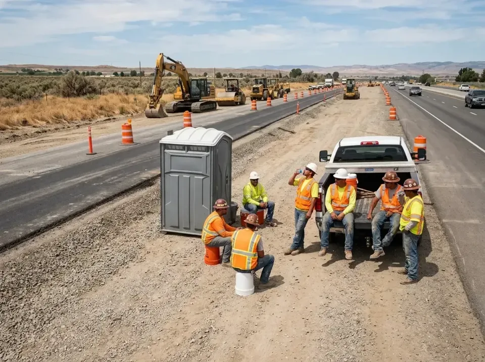 highway-road-construction-crew-007 — frequently asked questions, Porta Potty and Restroom Rentals in Lake Station, IN